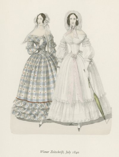 Wiener Zeitschrift, juillet 1840 - English School