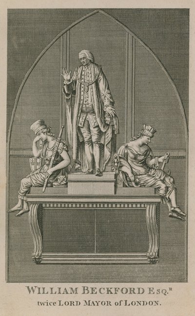 William Beckford, Lord-maire de Londres 1756 - English School