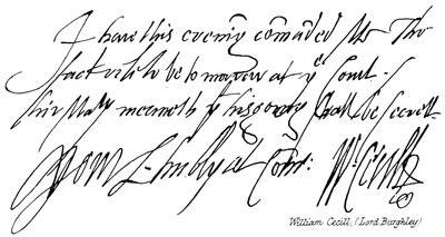 William Cecill, Lord Burghley - English School