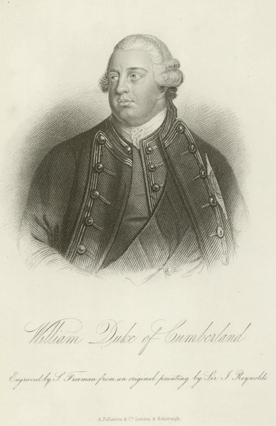 William, Duc de Cumberland - English School