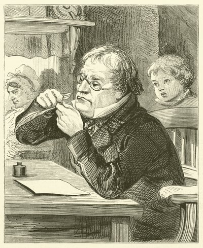 William Lilly (gravure) - English School