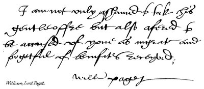 William, Lord Paget - English School