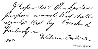 William Ogilvie - English School