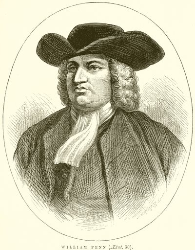 William Penn (Aetat. 50) - English School