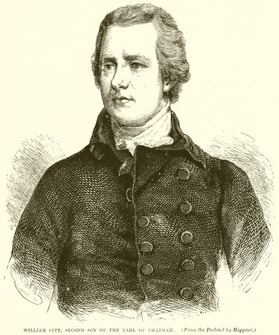 William Pitt, Second Fils du Comte de Chatham - English School