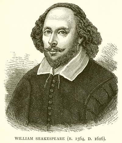 William Shakespeare (Né en 1564, Décédé en 1616) - English School