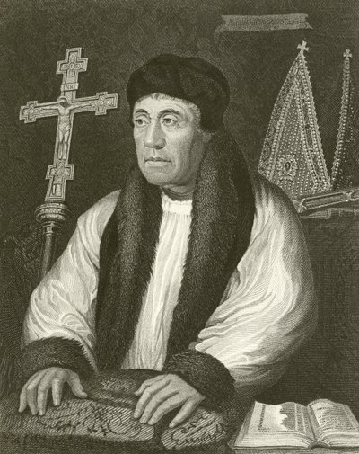William Warham, archevêque de Canterbury - English School