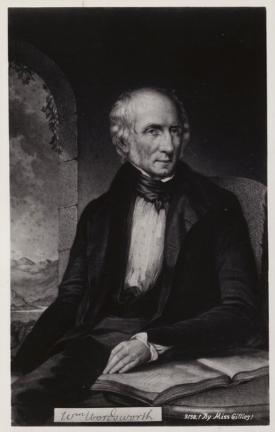 William Wordsworth (1770-1850), poète anglais (lithographie) - English School