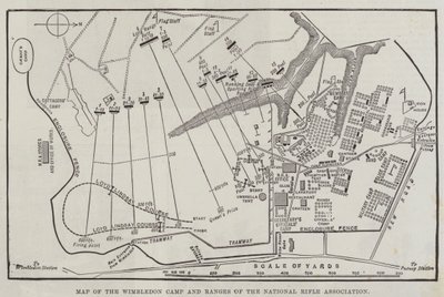 Camp de Wimbledon (gravure) - English School