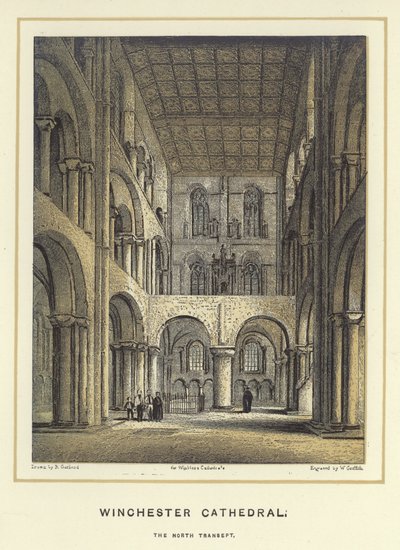 Cathédrale de Winchester, transept nord - English School