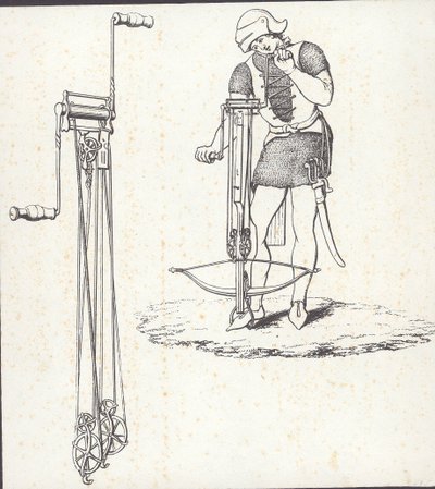 Mécanisme de treuil pour armer l