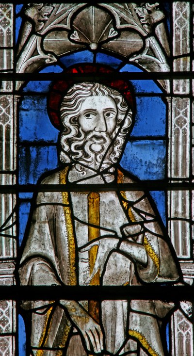 Fenêtre Ew représentant Saint Jacques le Mineur - English School