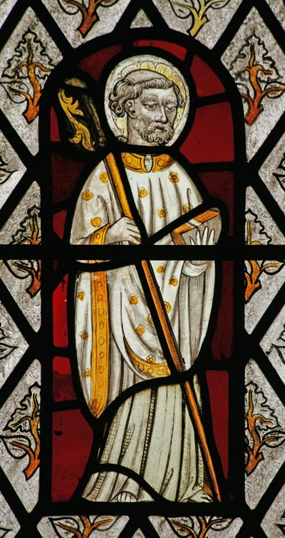 Fenêtre Na représentant Saint Pierre ? - English School