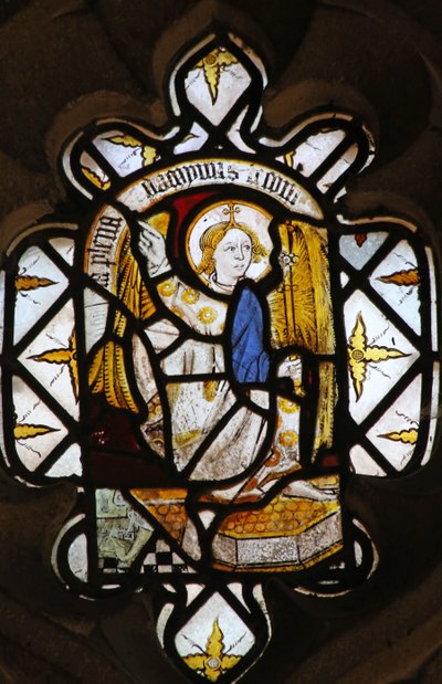Fenêtre Chapelle St Nectan Ew représentant l