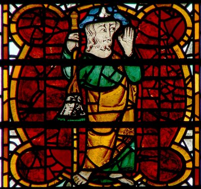 Fenêtre c24 représentant Saint Jacques - English School