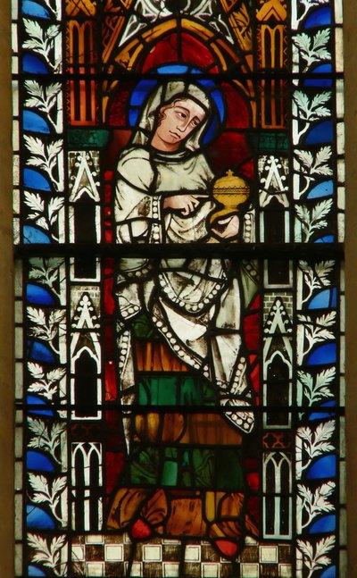 Vitrail représentant Marie Madeleine - English School
