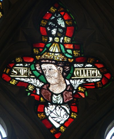 Vitrail représentant Saint Marcellus - English School
