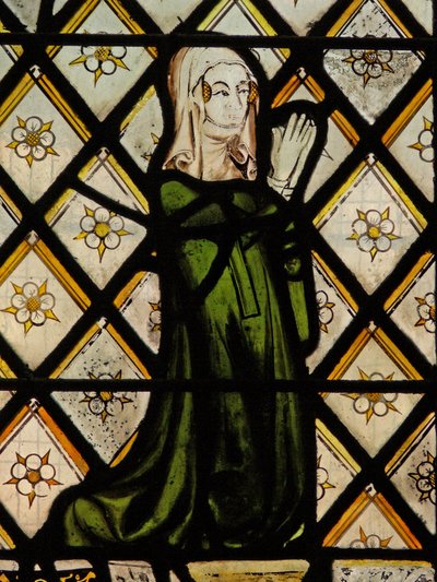Fenêtre représentant Jeanne, l