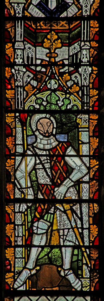 Fenêtre n4 représentant Gilbert III de Clare - English School