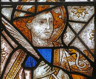 Fenêtre représentant Saint Jean (moderne) - English School