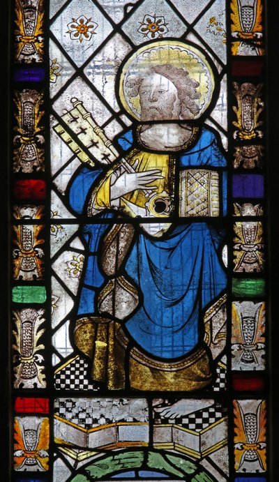 Fenêtre représentant Saint Pierre (moderne ?) - English School