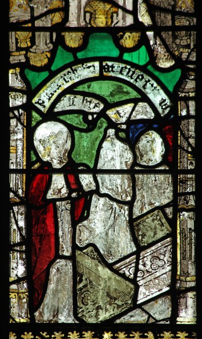 Fenêtre n°6 représentant Saint Georges : la Vierge Marie le ressuscite - English School