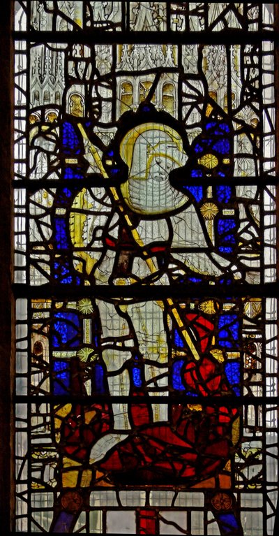 Fenêtre s2 représentant Saint Georges - English School