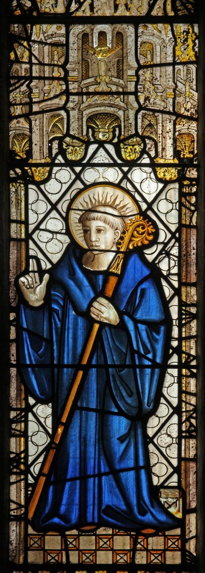 Fenêtre représentant Saint Neot - English School