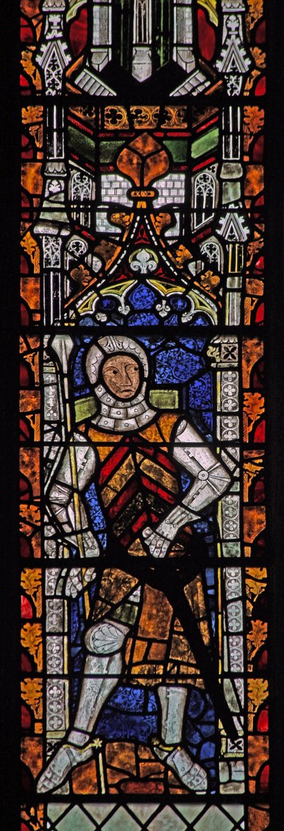 Fenêtre s4 représentant Gilbert II de Clare - English School