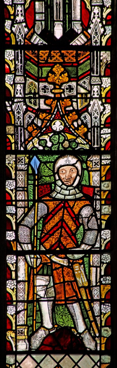 Fenêtre s4 représentant Gilbert I de Clare - English School