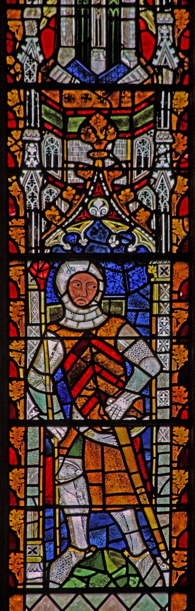 Fenêtre s4 représentant William Lord de la Zouche - English School