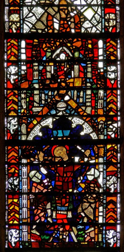 Fenêtre w39 représentant le martyre de Saint Éleuthère - English School