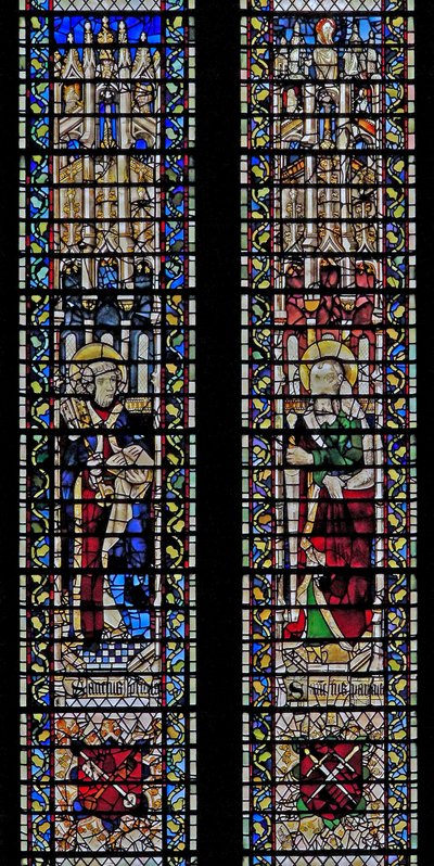 Fenêtre w71 représentant Saint Pierre et Saint Paul - English School