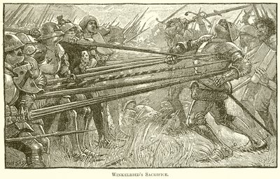 Le sacrifice de Winkelried - English School