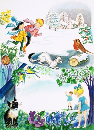 Hiver et Printemps - English School