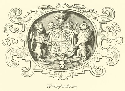 Armes de Wolsey - English School