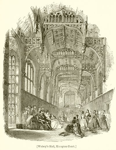 Salle de Wolsey, Hampton Court - English School