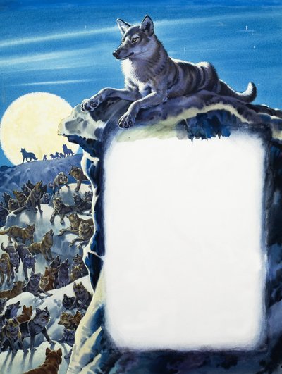 Loups au Clair de Lune - English School