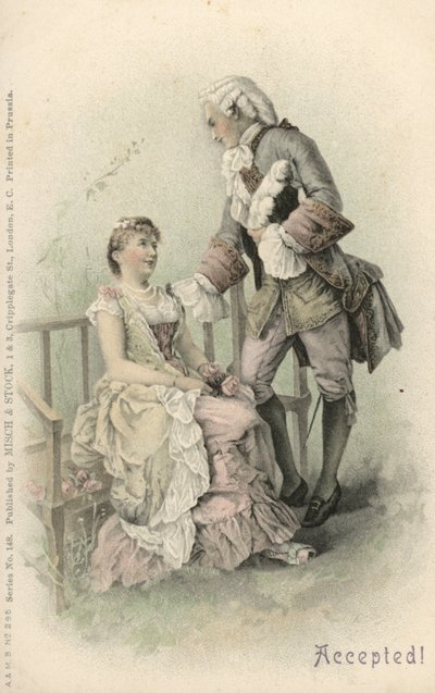 Femme acceptant une proposition - English School