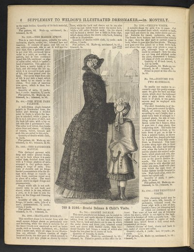 Femme et enfant. Supplément. Weldon