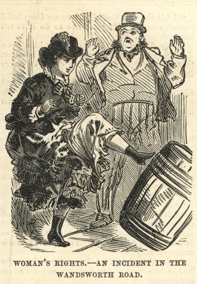 Les droits des femmes; un incident sur Wandsworth Road - English School