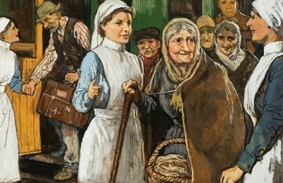 Femmes comme infirmières pendant la Première Guerre mondiale - English School