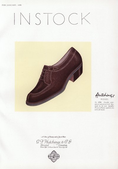 Publicité pour chaussures pour femmes, années 1930 - English School