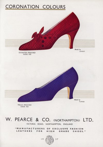 Publicité pour chaussures pour femmes, années 1930 - English School