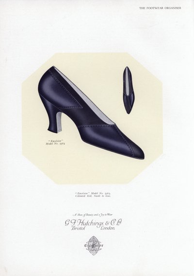 Publicité pour chaussures pour femmes, années 1930 - English School