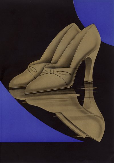 Publicité pour chaussures pour femmes, années 1930 - English School