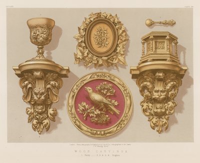 Sculptures en bois - English School