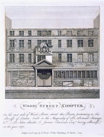 Wood Street, Compter, pub. 1793 - English School
