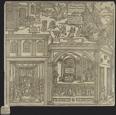Gravure du Livre des Martyrs de Foxe - English School