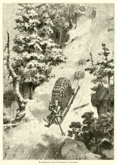 Bûcherons des montagnes des Cévennes - English School